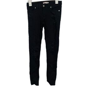 Levi's 710 Black Super Skinny Jeans
